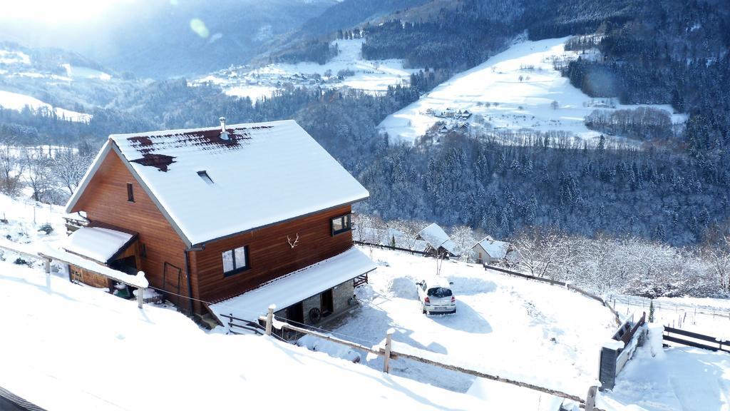 Gite Le Cerf De Belledonne Sainte-Agnès エクステリア 写真